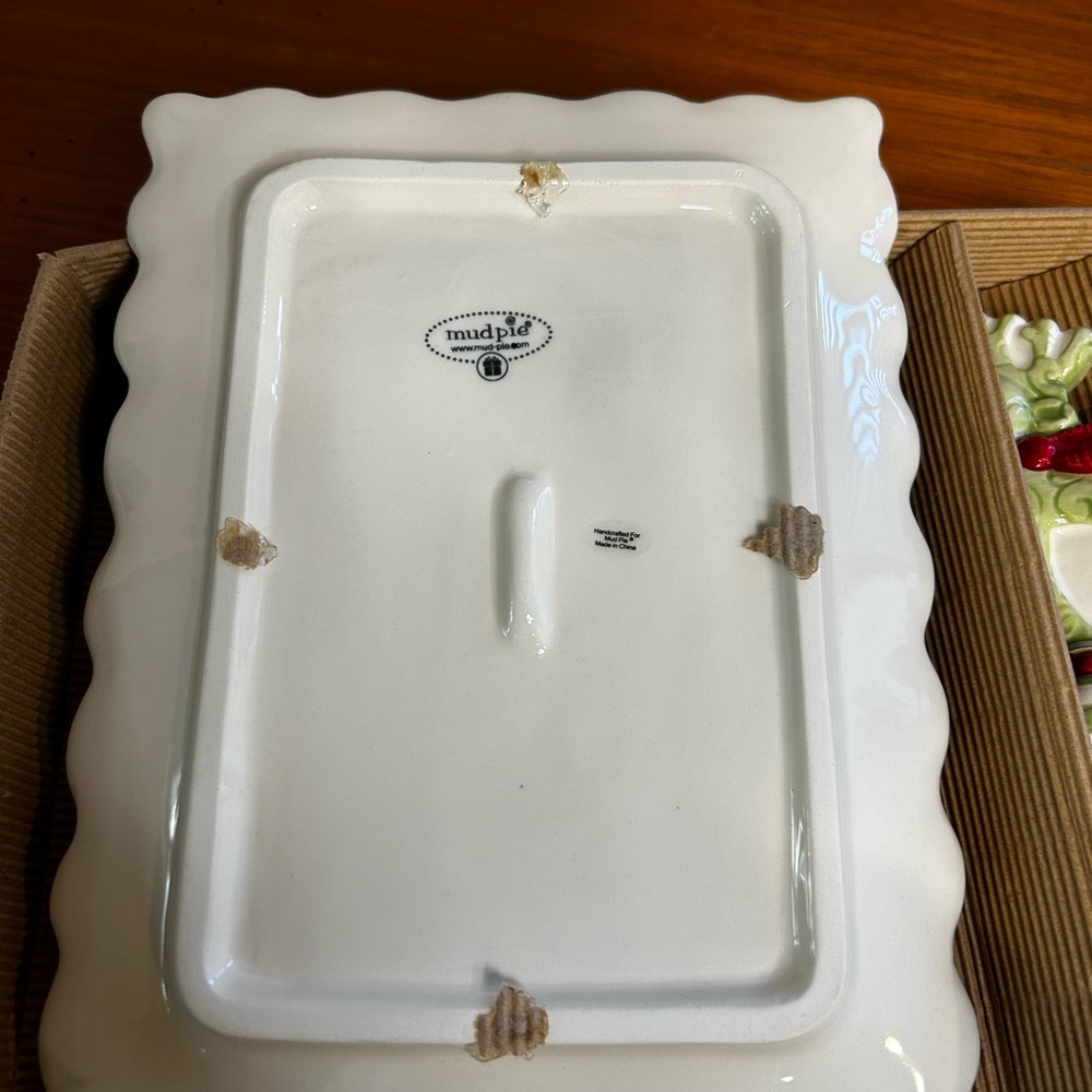 Mud Pie “Merry” Christmas Cheese Plate and Knife. - Picture 4 of 4